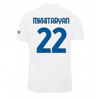 Camisa de time de futebol Inter Milan Henrikh Mkhitaryan #22 Replicas 2º Equipamento 2023-24 Manga Curta